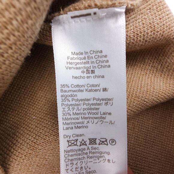 J CREW Wool Giselle V-Neck Sweater-Blazer Old Money Cardigan Camel Quiet Luxury - Picture 9 of 9